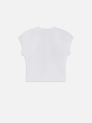 Frame Muscle Tee in Powder Blue Multi
