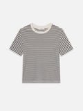 Frame The Baby Tee in Navy Multi
