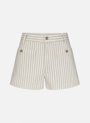 Frame The Cruise Short in Flax Stripe