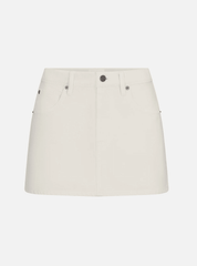 Frame The Mini Skirt in Shell
