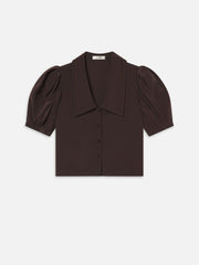 Frame The Sailor Blouse in Coffee