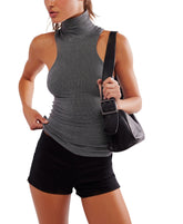 Free People Always Ready Seamless Tank in Black