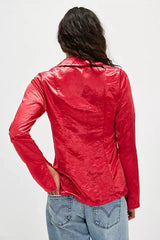 Free People Star Eyes Top in Retro Red