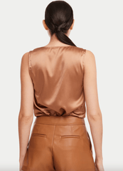 Generation Love Aida Lace Tank in Mocha