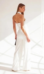 Generation Love Edith Halter Top in White