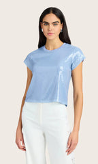 Generation Love Kai Sequin Top in Opal