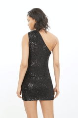Generation Love Lucette Sequin Dress in Black