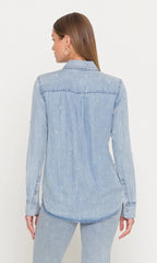 Generation Love Marcello Embellished Denim Shirt
