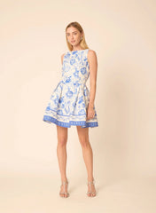 Gilner Farrar Adrianne Dress in Lisbon Print