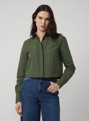Gilner Farrar Madilyn Shirt in Olive Green