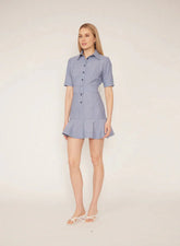 Gilner Farrar Payden Dress in Blue Chambray
