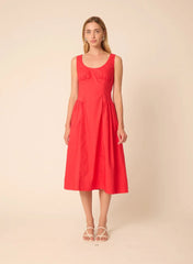 Gilner Farrar Zuri Dress in Red