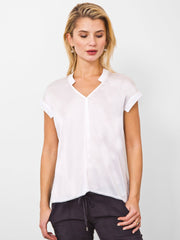Go Silk Go Anytime Tee in White