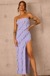 Gold Rush Maxi Dress - Cornflower