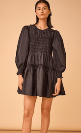 Hunter Bell Arley Dress in Onyx