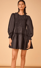 Hunter Bell Arley Dress in Onyx