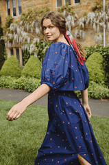 Hunter Bell Daisy Top in Ditsy Rose