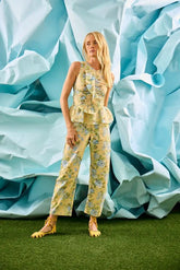 Hunter Bell Doering Top in Garden Rose Peri