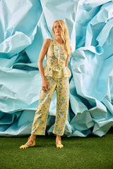 Hunter Bell Doering Top in Garden Rose Peri
