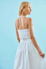 Hunter Bell Francie Dress in White
