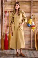 Hunter Bell Lavin Dress in Khaki
