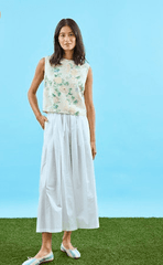 Hunter Bell Manning Top in Garden Rose Peony