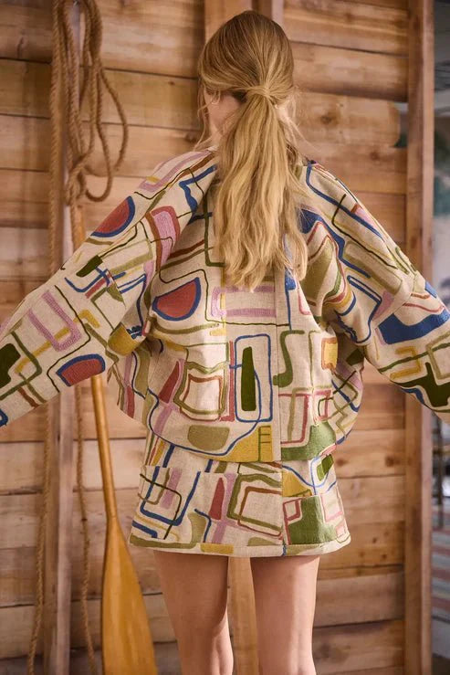 Hunter Bell Miro Jacket in Montauk Tapestry