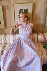 Hunter Bell Nantucket Dress in Seaside Stripe