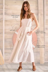 Hunter Bell Rivers Dress in Ivory