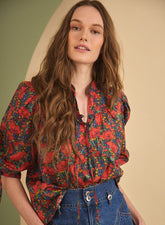 Hunter Bell Rory Top in Clementina Daisy