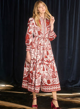 Hunter Bell Rosie Dress in Central Park Tolie