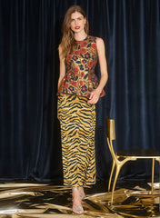 Hunter Bell Suki Skirt in Tiger