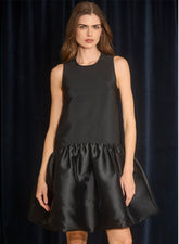 Hunter Bell Windsor Dress in Onyx