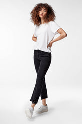 J Brand Selena Mid-Rise Cropped Boot Cut