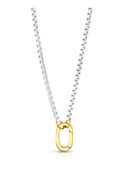 Jen Hansen Enamel Connector Necklace