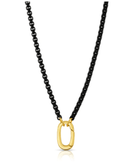 Jen Hansen Enamel Connector Necklace