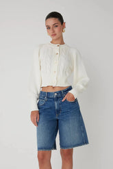 JS71 Ambrosia Sweater in Off White