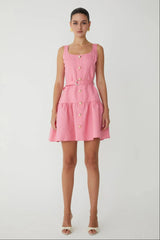 JS71 Cari Dress in Pale Pink
