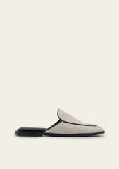 Kaanas Rex Sherpa Mule in Black White