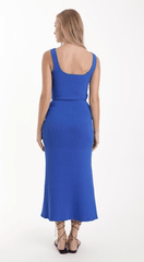 Karina Grimaldi Ciara Knit Set in Royal