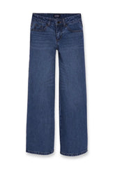 Katie J Junior Chicago Low Rise Jeans in Mid Wash