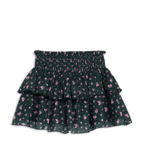 KatieJ Junior Brooke Skirt in Pine Floral