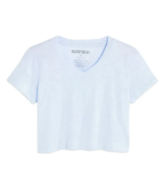 KatieJ Tween Courage Tee in Baby Blue