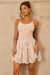 Last Moment Mini Dress - White