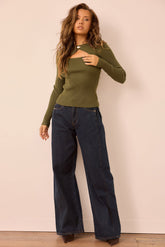 Monroe Vintage Denim Jeans - Denim Blue
