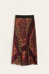 ba&sh Olgia Skirt in Rouge