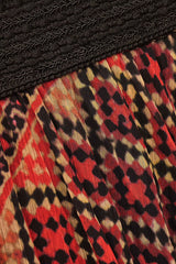 ba&sh Olgia Skirt in Rouge