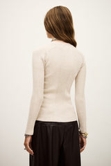 ba&sh Banny Jumper in Beige