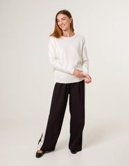 Plain Crew Neck Jumper