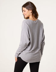 Embellished Cat Jumper
